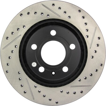 Centric Parts Sport Drilled/Slotted Brake Rotor, 127.33088L 127.33088L